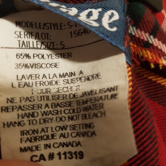 [GARAGE] Plaid Miniskirt - Picture 4 of 6